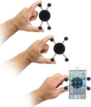 Uchwyt X-Grip™ do Apple iPhone 8 z klamrą zaciskową RAM Tough-Claw™